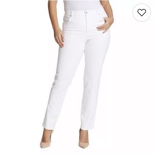 Gloria Vanderbilt Amanda plus size white jeans. NWT. Retail‎ 52.99